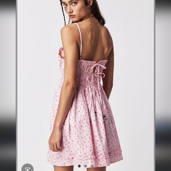 Free People Gabby Babydoll Mini Dress - Picture 2 of 2